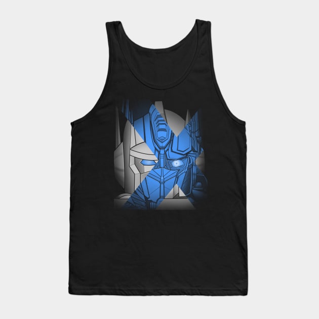 Optimus-Generations of Future Past Tank Top by juanotron